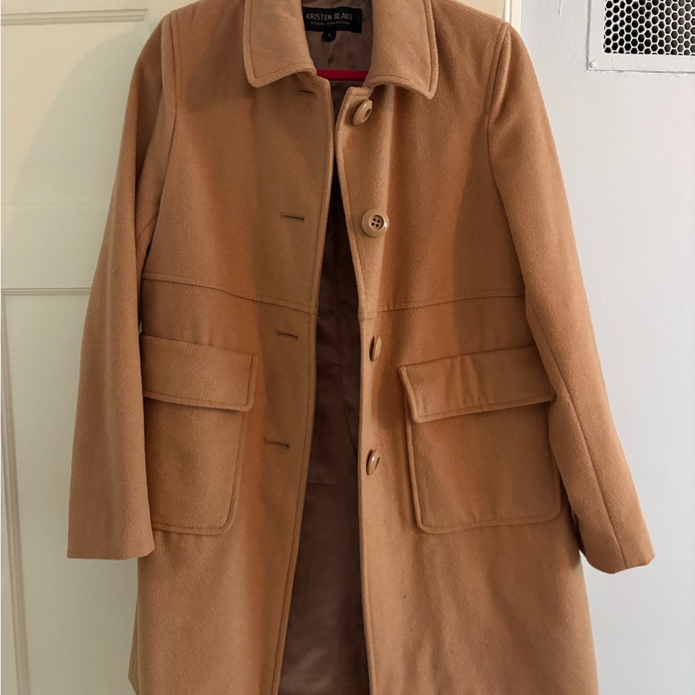 Kristen Blake Camel Coat